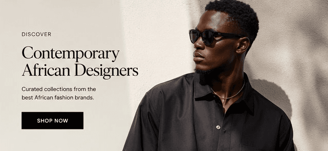 On contemporary African designers.